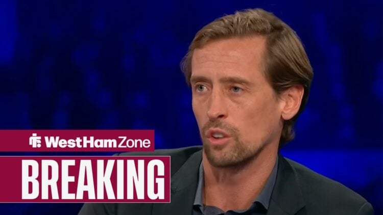 Peter Crouch speaking on TNT Sports.