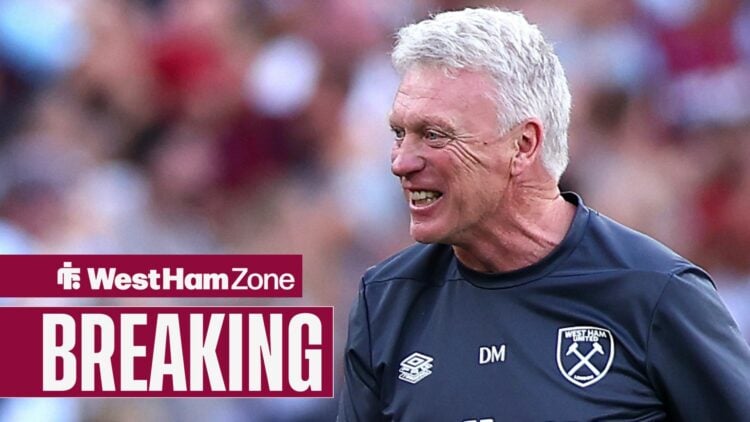 David Moyes smiling as West Ham manager