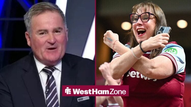 Richard Keys and West Ham fan.