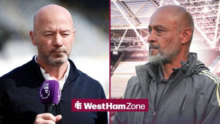 Alan Shearer and Nuno Espirito Santo