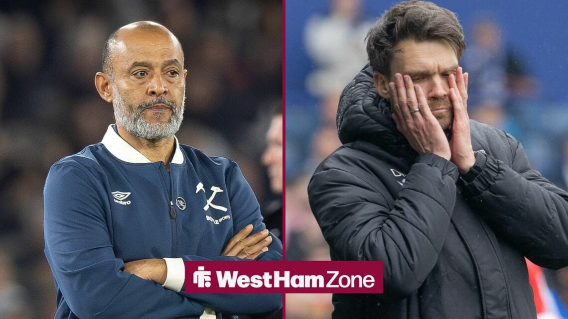 Nuno Espirito Santo and Danny Rohl in image split