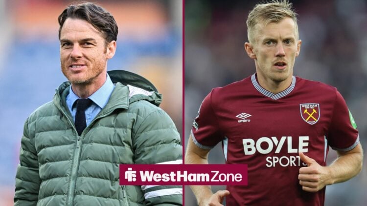 Scott Parker and James Ward-Prowse split image