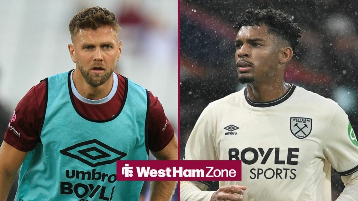 West Ham flops Niclas Fullkrug and Luis Guilherme.