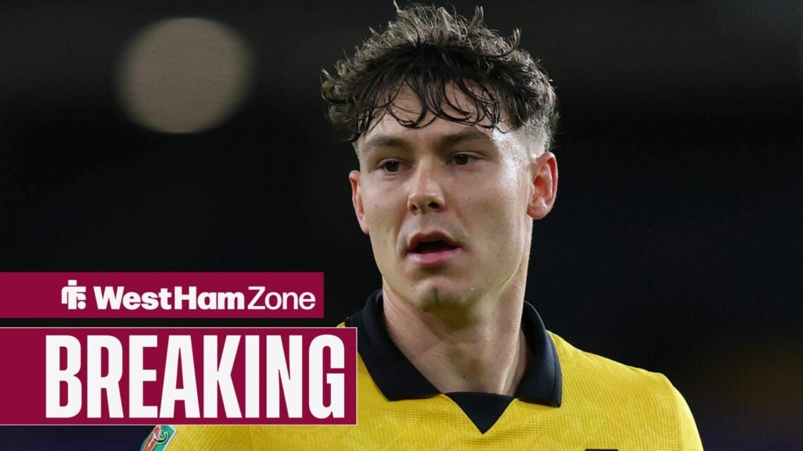 Jorgen Strand Larsen in a Wolves shirt