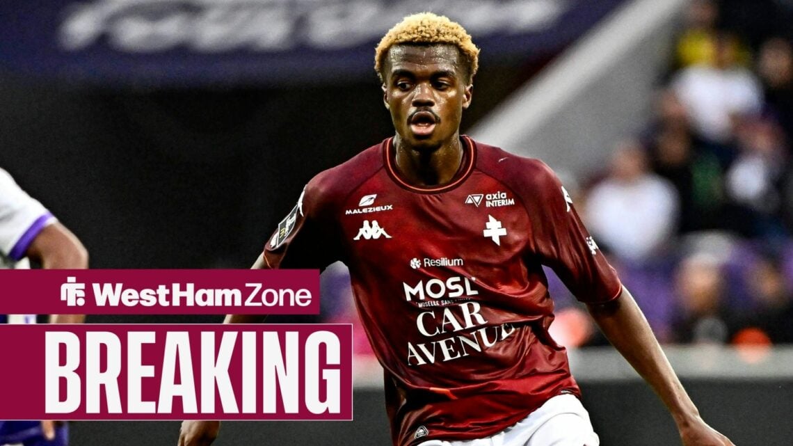 Alpha Toure in a Metz kit