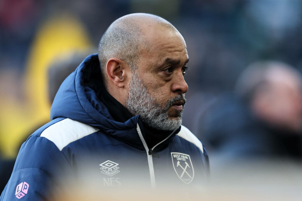 Nuno Espirito Santo looks dejected