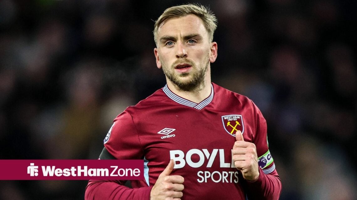 Jarrod Bowen of West Ham United during the Premier League match Wolverhampton Wanderers vs West Ham United at Molineux, Wolverhampton, United Kingdom