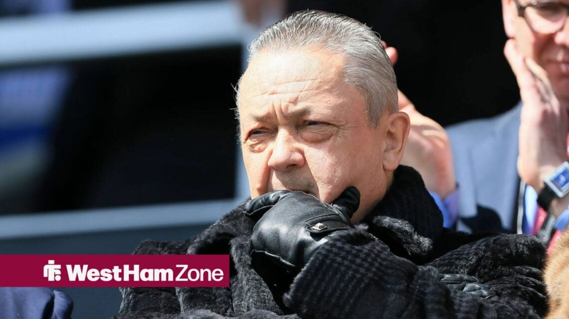 David Sullivan with his hand on his chin.