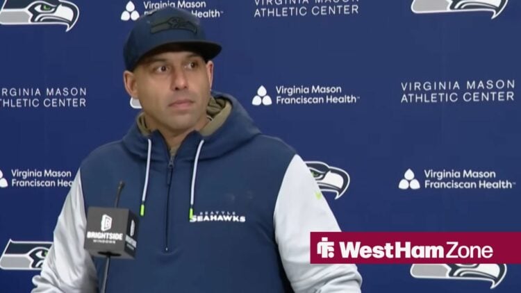 Seattle Seahawks defensive coordinator Aden Durde