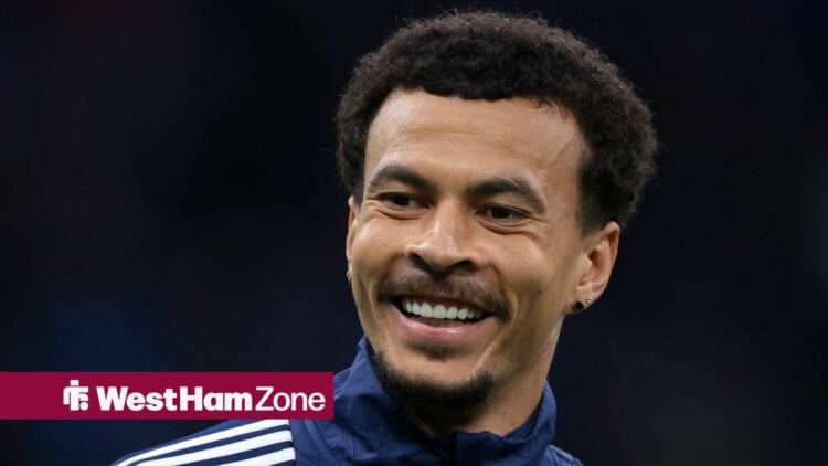 former Tottenham star Dele Alli smiling.