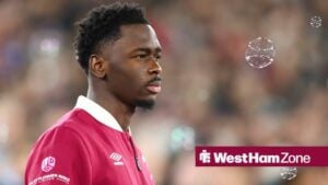 Soungouto Magassa at West Ham ahead of Brighton clash in December