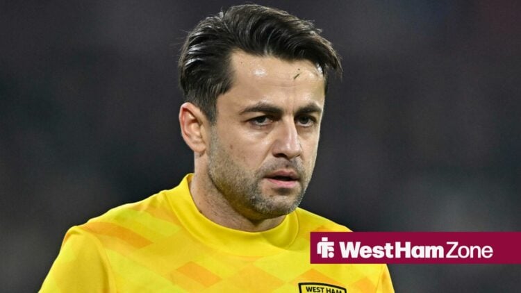 Lukasz Fabianski in action for West Ham
