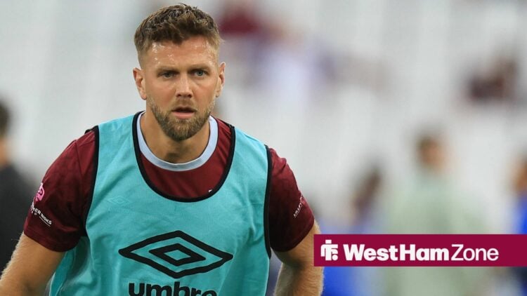 West Ham United v Chelsea Premier League 22/08/2025. West Ham United forward Niclas Füllkrug 11 during the Premier League match between West Ham Un...