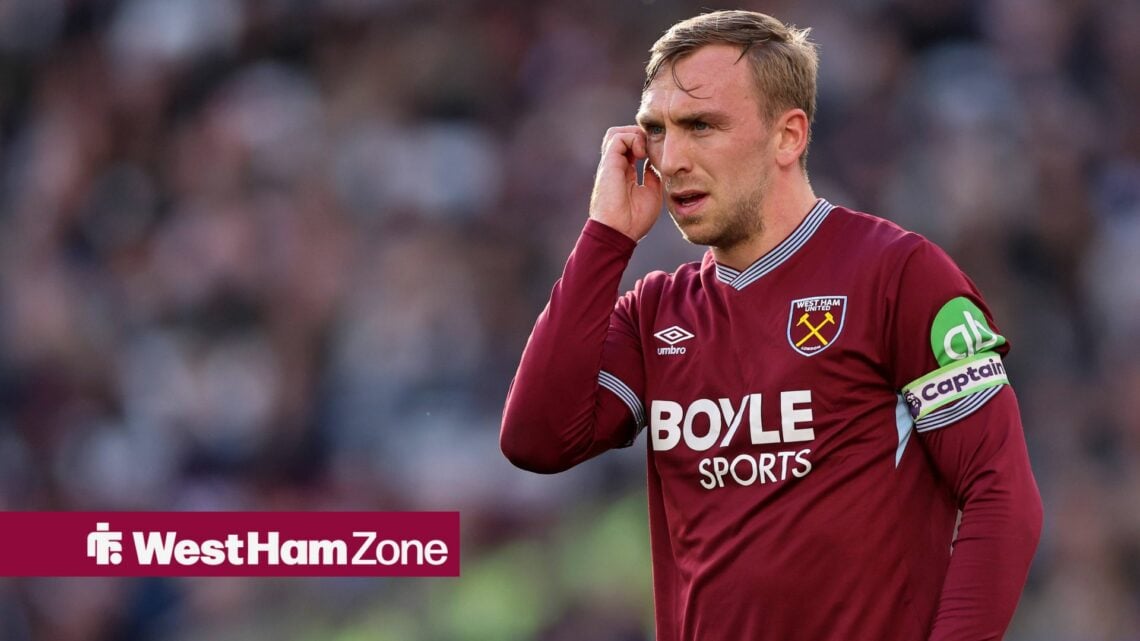 London, England, 2nd November 2025. Jarrod Bowen of West Ham during the West Ham United vs Newcastle United Premier League match at the London Stad...