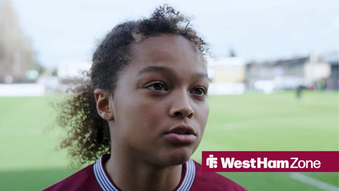 Leila Wandeler speaks to West Ham TV