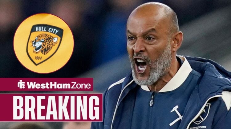 Nuno Espirito Santo and Hull City badge in circular inset.