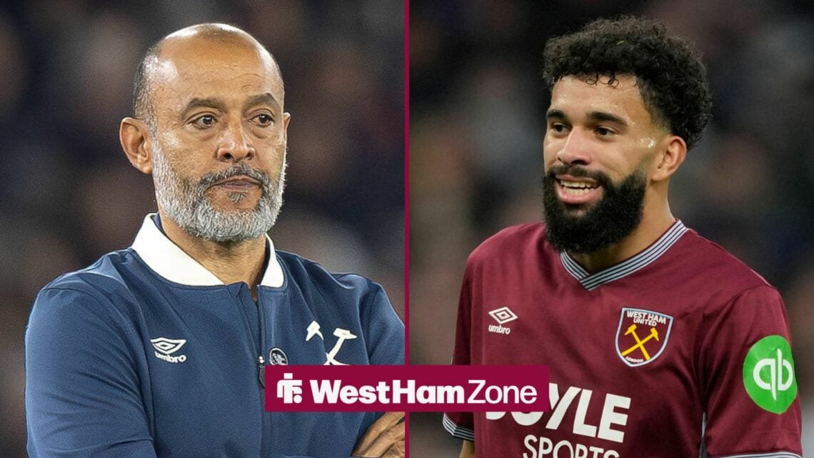 Nuno Espirito Santo alongside a circle inset of Pablo.