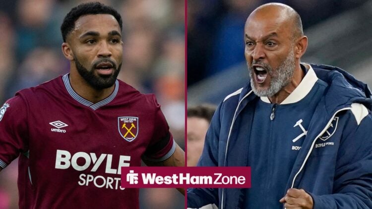 Callum Wilson and Nuno Espirito Santo