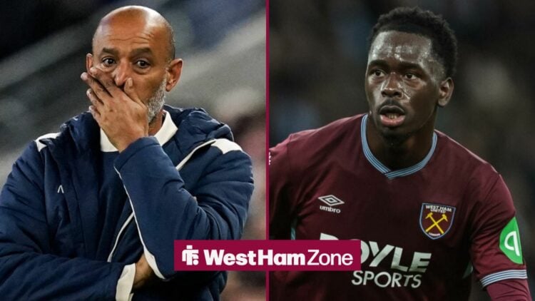 Nuno Espirito Santo looking unhappy in the direction of Soungoutou Magassa.