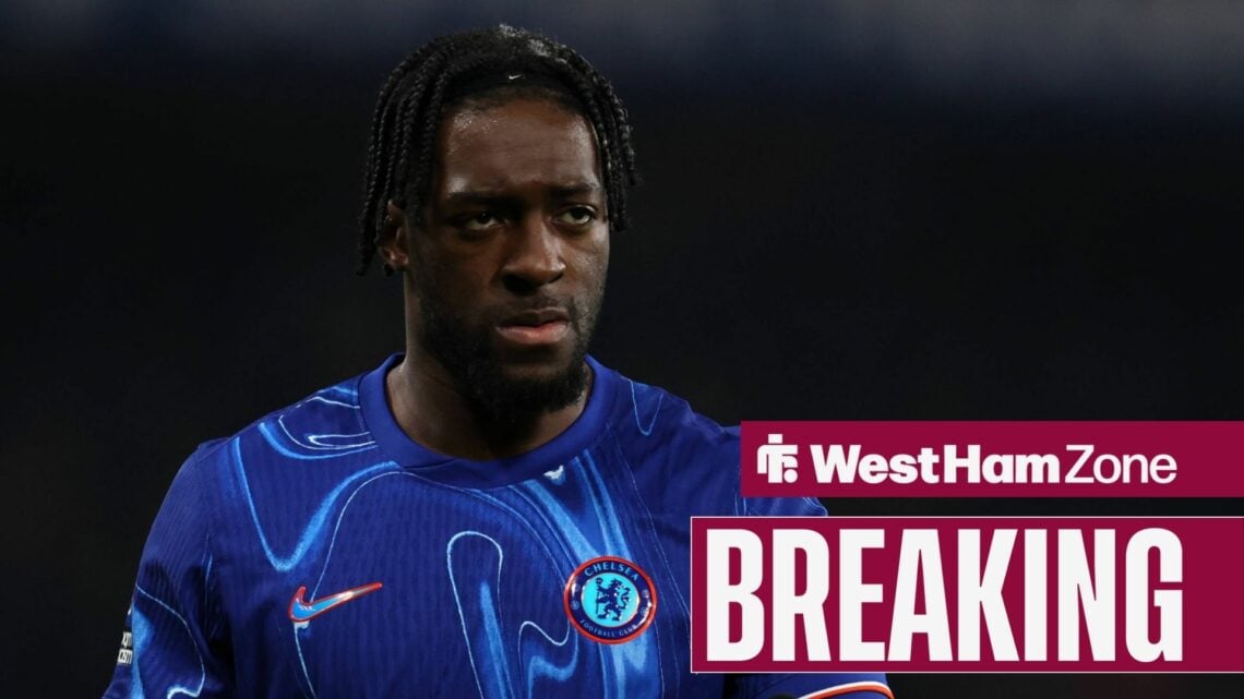 Axel Disasi in a Chelsea shirt