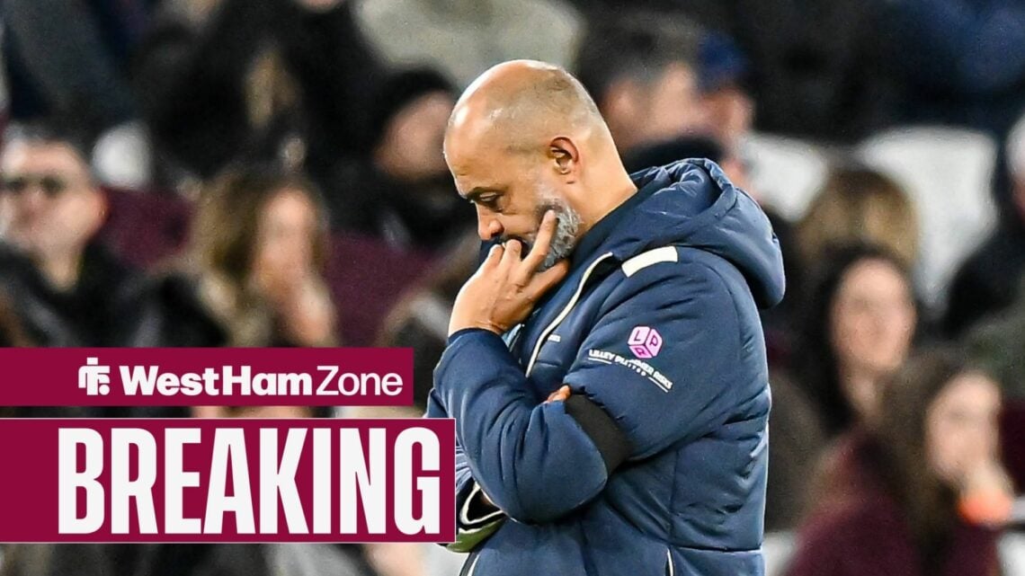 Nuno Espirito Santo looking down