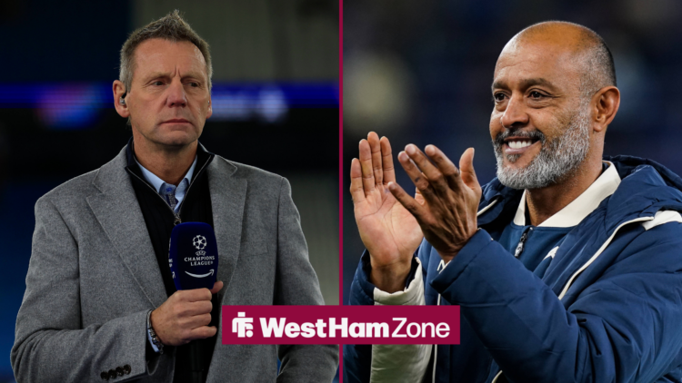 Nuno Espirito Santo next to Stuart Pearce