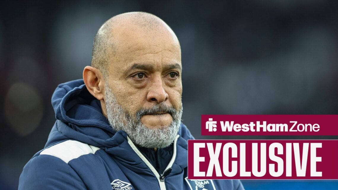 Nuno Espirito Santo during the West Ham United v Queens Park Rangers Emirates FA Cup Third Round match at the London Stadium, London, England on 11...