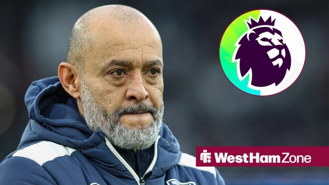 West Ham United manager Nuno Espirito Santo during the West Ham United v Queens Park Rangers Emirates FA Cup Third Round match at the London Stadiu...