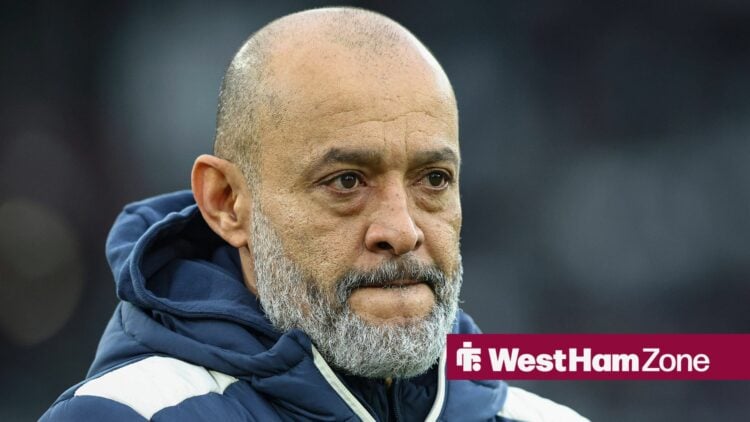 Nuno Espirito Santo looking worried