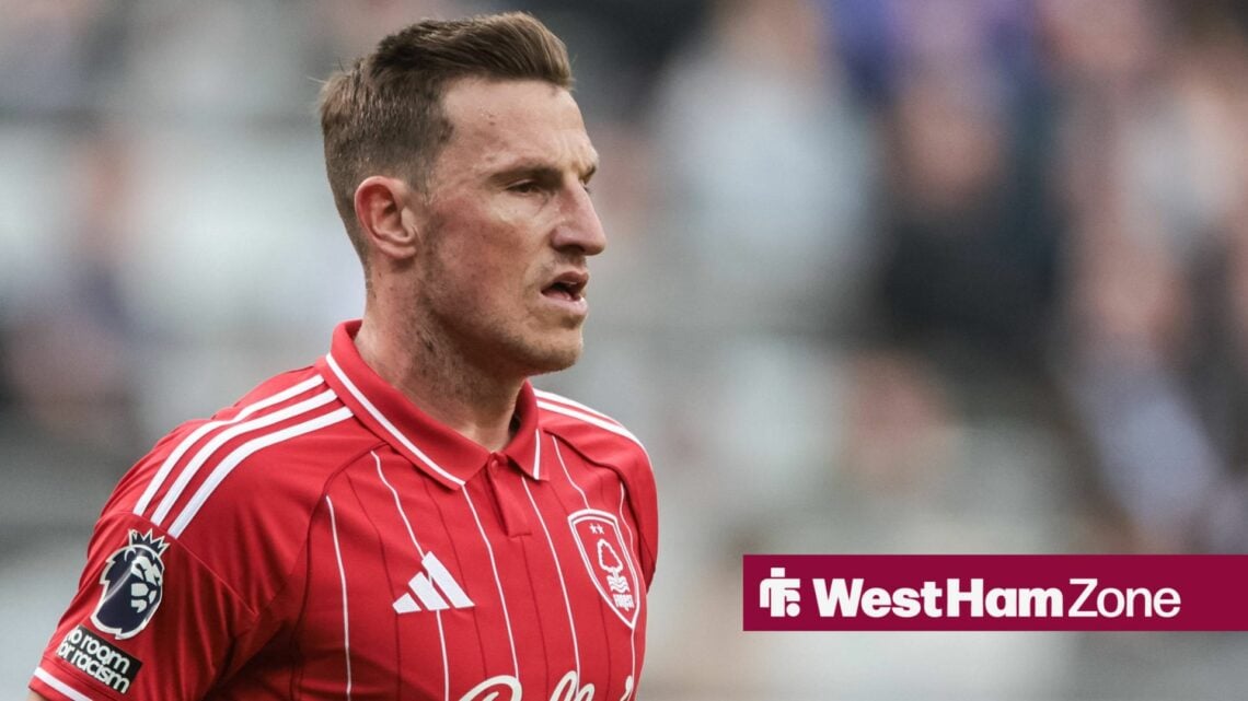 Premier League Newcastle United v Nottingham Forest Chris Wood of Nottingham Forest during the Premier League match Newcastle United vs Nottingham ...