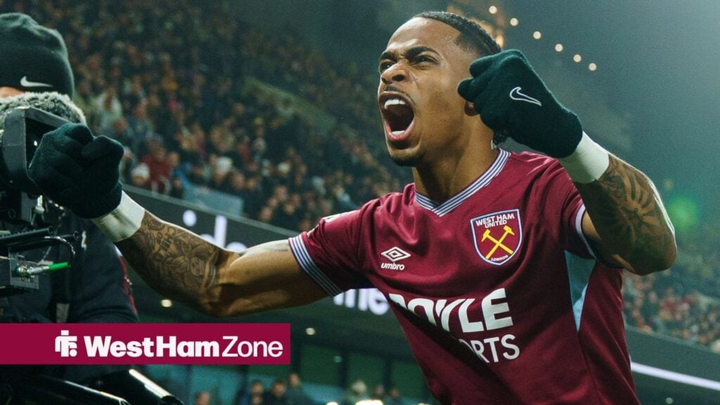 Fulham v West Ham United Premier League match at Craven Cottage, London, England