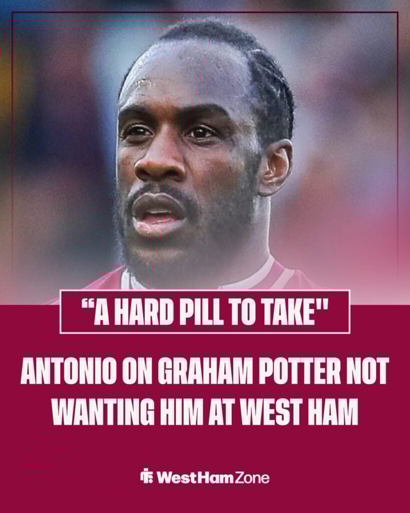 Michail Antonio in action for West Ham.