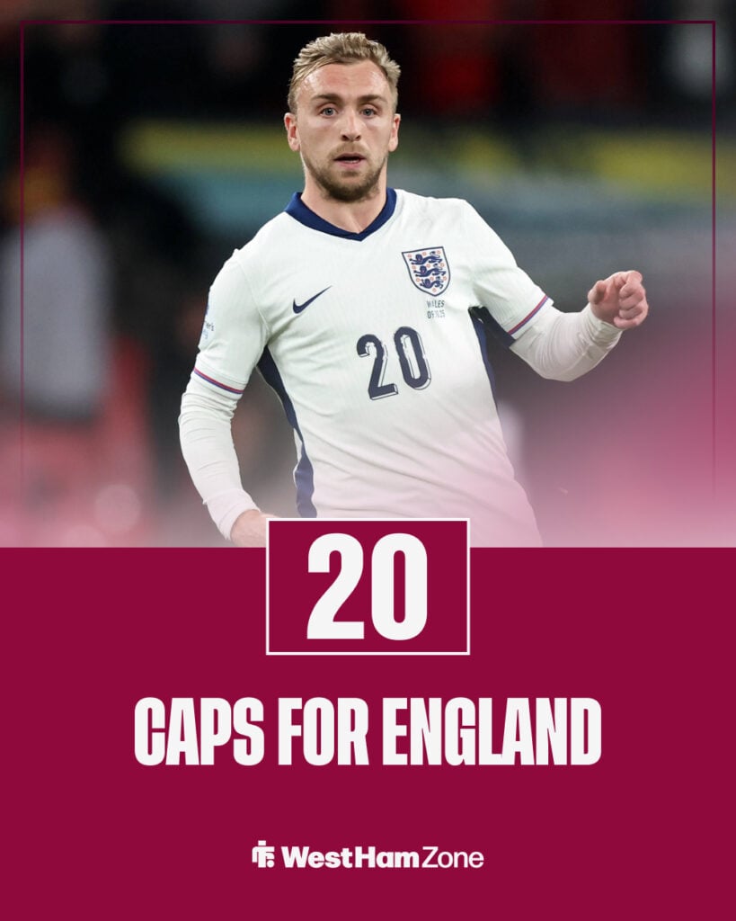 Jarrod Bowen England caps