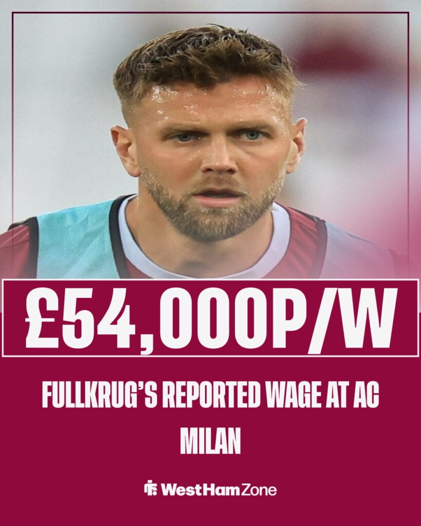 Niclas Füllkrug 11 during the Premier League match between West Ham United and Chelsea at the London Stadium.