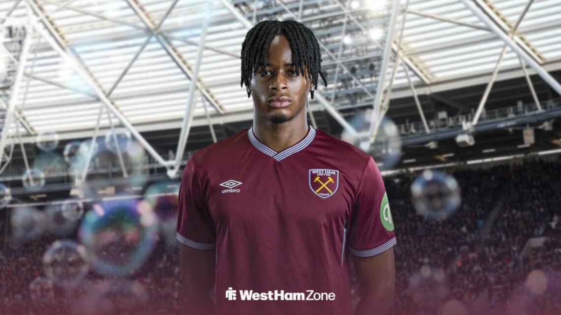 West Ham talent Josh Ajala.