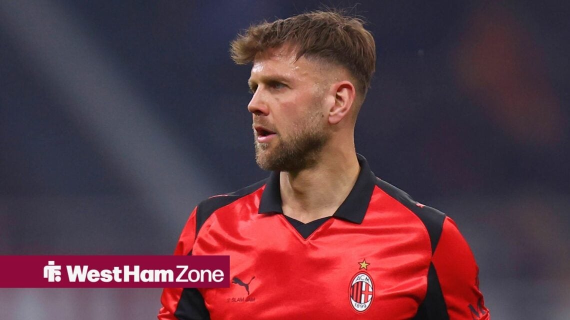 West Ham United loanee Niclas Fullkrug at AC Milan