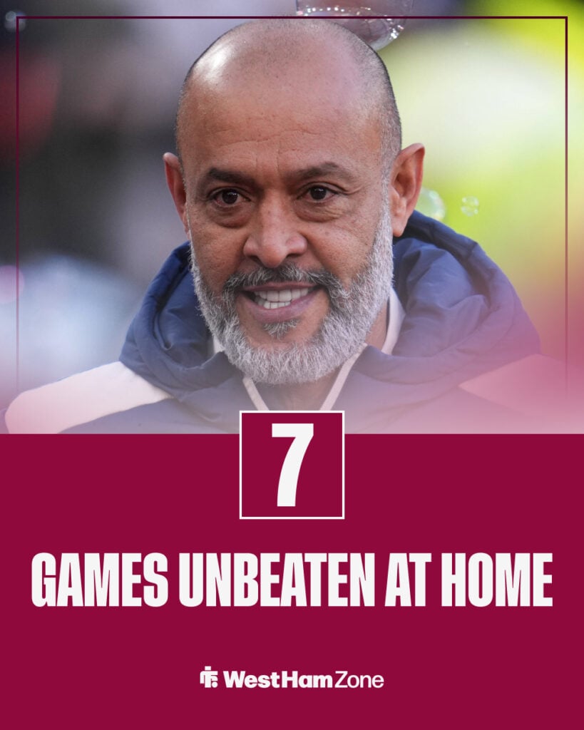 West Ham's home form