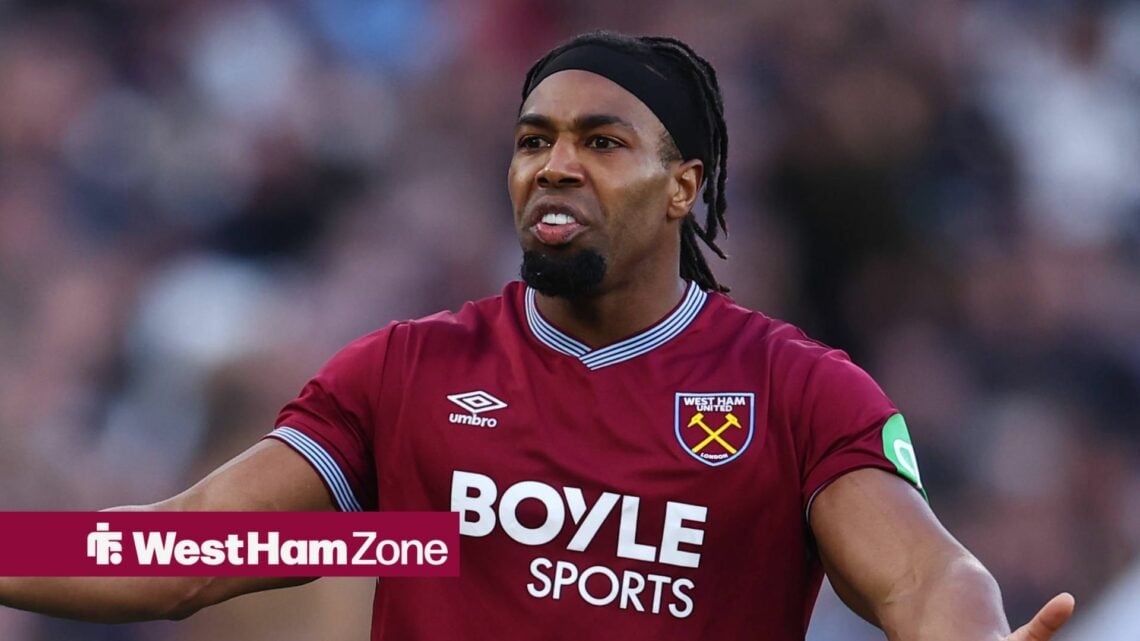 Adama Traore frustrated for West Ham
