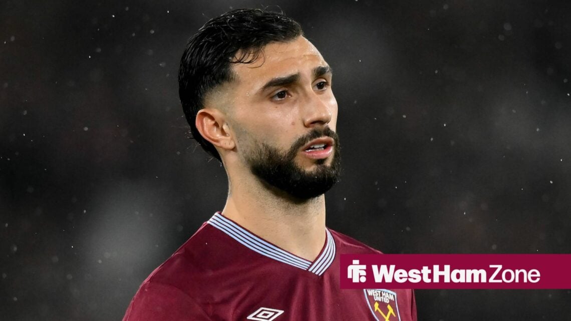 Taty Castellanos in action for West Ham