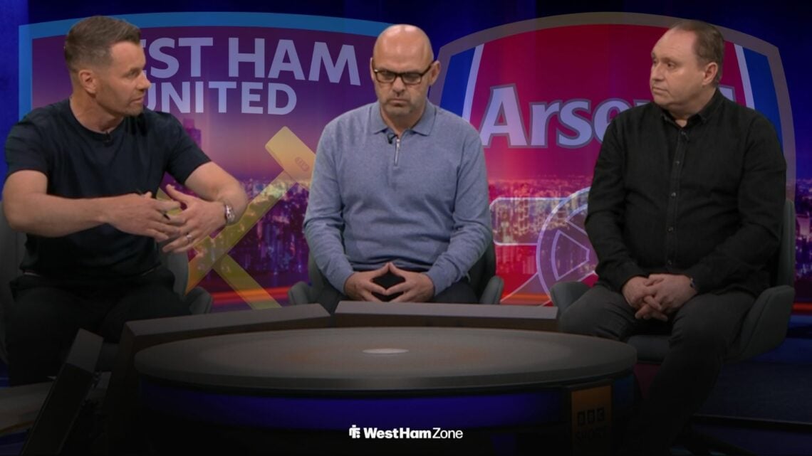 Shay Given and Darren Cann speaking on Match of the Day