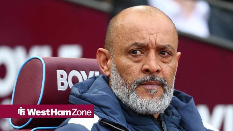 Nuno Espirito Santo at West Ham