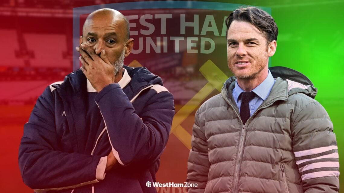 Nuno Espirito Santo and Scott Parker at the London Stadium