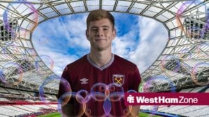 West Ham talent Regan Clayton.