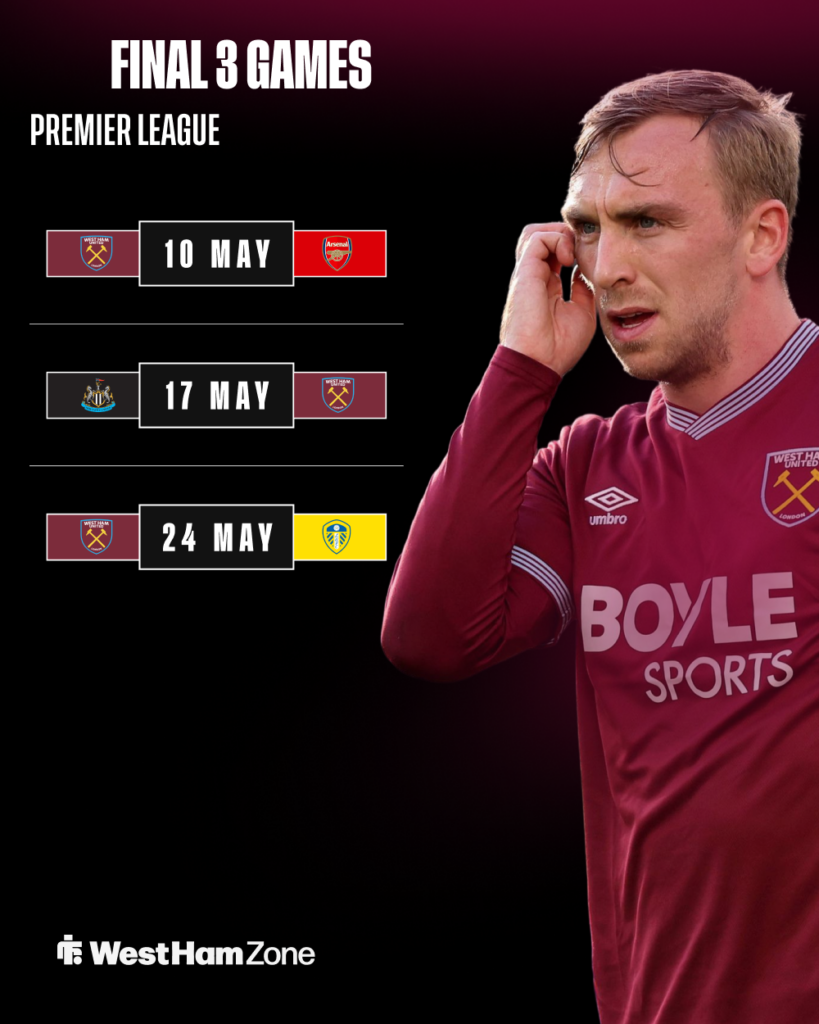 West Ham fixtures