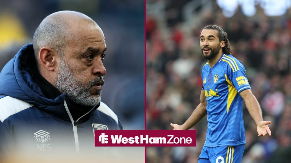 A 50-50- split image of Nuno Espirito Santo and Dominic Calvert-Lewin.