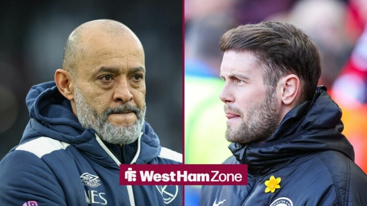 Nuno Espirito Santo and Fabian Hurzeler in a 50-50 image